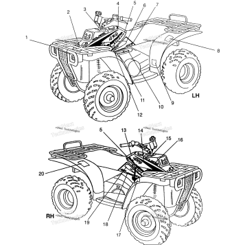 DECALS MAGNUM 4X4 & SWEDISH MAGNUM 4X4 S968144