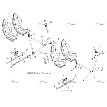 BODY, SEAT MOUNTING & BELTS