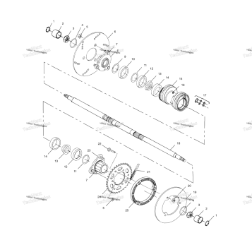 REAR HOUSING A02BG50AA/AC