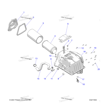 ENGINE, AIR INTAKE