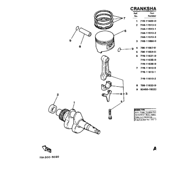 CRANKSHAFT - PISTON