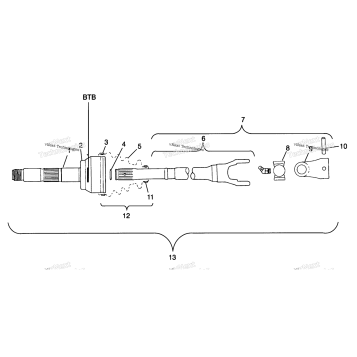CV JOINT BTB XPLORER 300