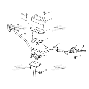 STEERING HANDLEBAR SPORT 400L