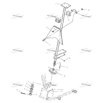 STEERING POST