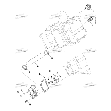 WATER PUMP A01BA50AA