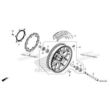 FRONT WHEEL