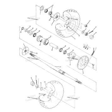 REAR WHEEL DRIVE ASSEMBLY
