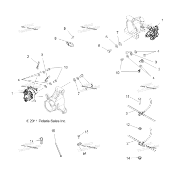 BRAKES, REAR BRAKE LINES