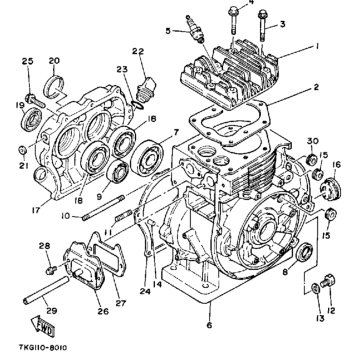 CYLINDER - CRANKCASE
