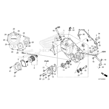 RIGHT CRANKCASE COVER