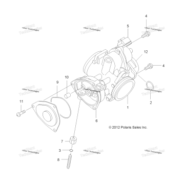 ENGINE, THROTTLE BODY
