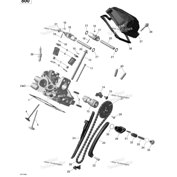 CYLINDER HEAD, REAR