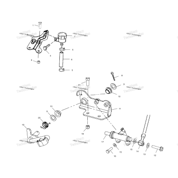 REAR BRAKE MASTER CYLINDER