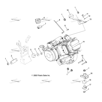 ENGINE MOUNTING /AB/AD/AF
