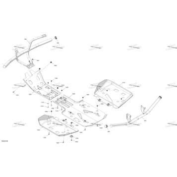 BODY - SKID PLATE AND BUMPER