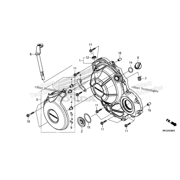 RIGHT CRANKCASE COVER