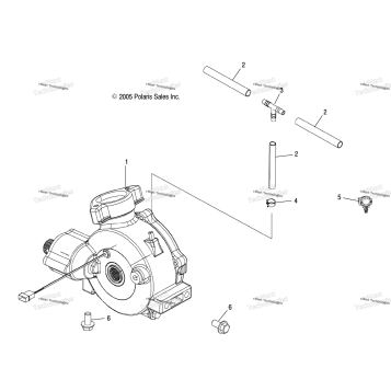 GEARCASE, FRONT, MOUNTING A06LD27AA/AB/AC/AD (4999202079920207C13)