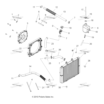 ENGINE, COOLING SYSTEM