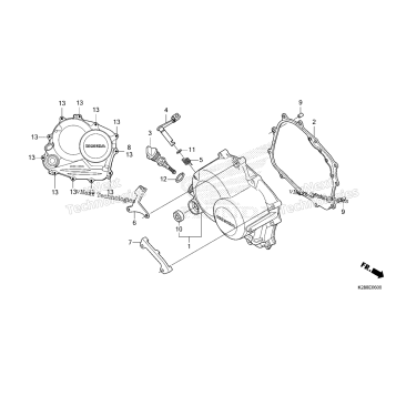 RIGHT CRANKCASE COVER