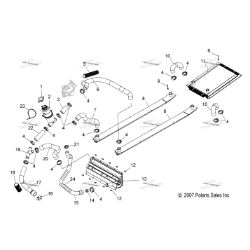 ENGINE, COOLING SYSTEM