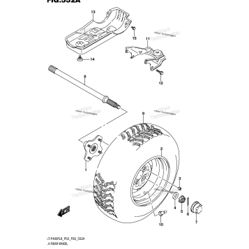 LH REAR WHEEL