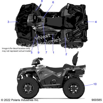 BODY, DECALS, GENERAL