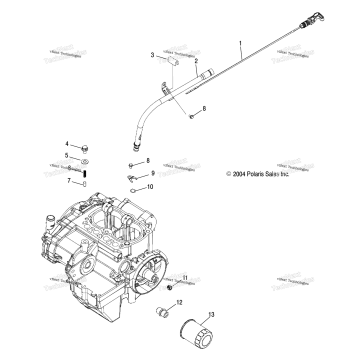 DIPSTICK & OIL FILTER /AB