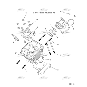 ENGINE, CYLINDER HEAD ASM
