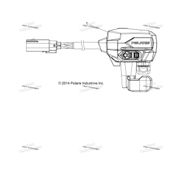 STEERING, CONTROLS, THROTTLE ASM. & CABLE