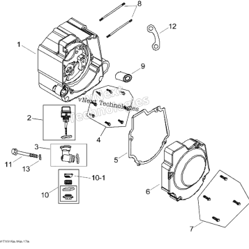 CRANKCASE, RIGHT