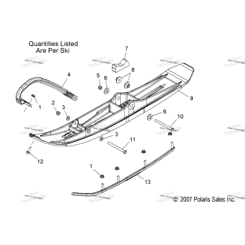 STEERING, SKI