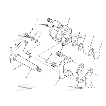 FRONT BRAKE ASSEMBLY