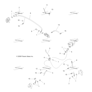 BRAKES, BRAKE LINES