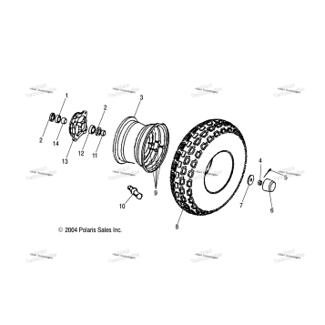 WHEEL, FRONT /CB/CC/CD