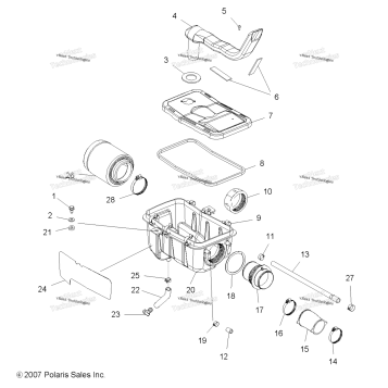 ENGINE, AIR INTAKE SYSTEM