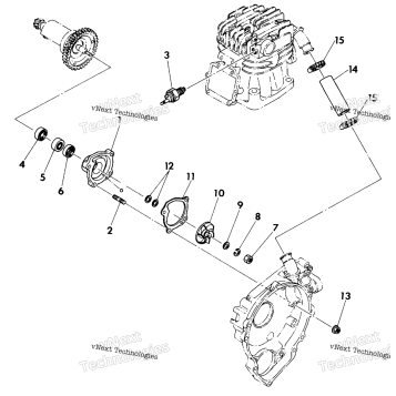 WATER PUMP ASSEMBLY