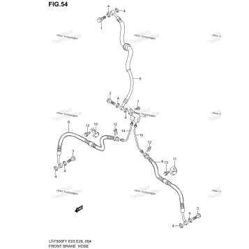 FRONT BRAKE HOSE