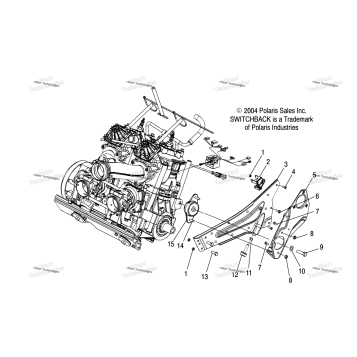 ENGINE MOUNTING LH