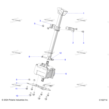 STEERING, STEERING POST ASM