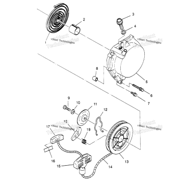 RECOIL STARTER 2X4 400L