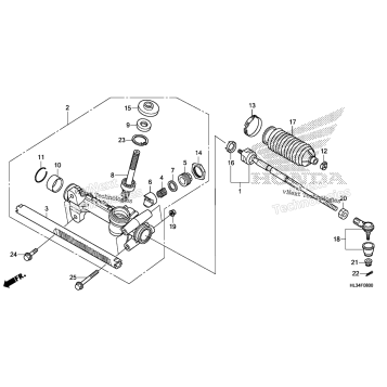 STEERING GEAR BOX@TIE ROD
