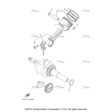 CRANKSHAFT PISTON