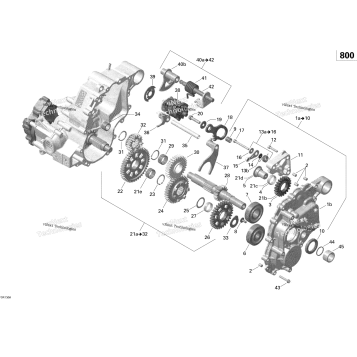 GEAR BOX AND COMPONENTS