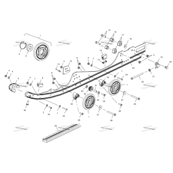 RAIL MOUNTING (4970677067B08)