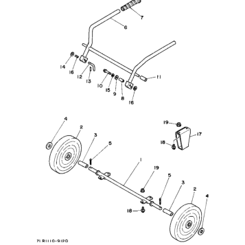 FRONT WHEEL (OPTIONAL PARTS)