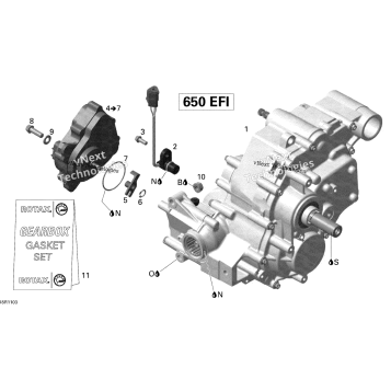GEAR BOX ASSY AND 4X4 ACTUATOR