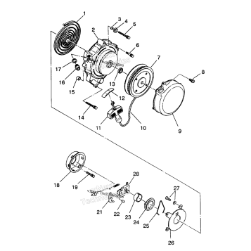 RECOIL STARTER 6X6 250