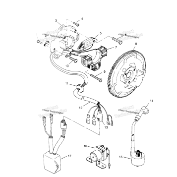 MAGNETO ASSEMBLY SCRAMBLER
