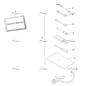TOOL KIT A01BG50(AB) (4963766376D014)