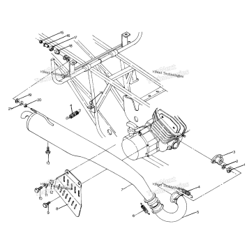 MUFFLER MOUNTING